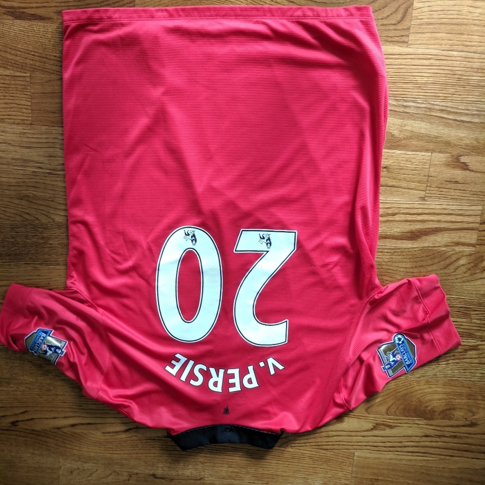 Robin Van Persie Nike Manchester United Jersey XL